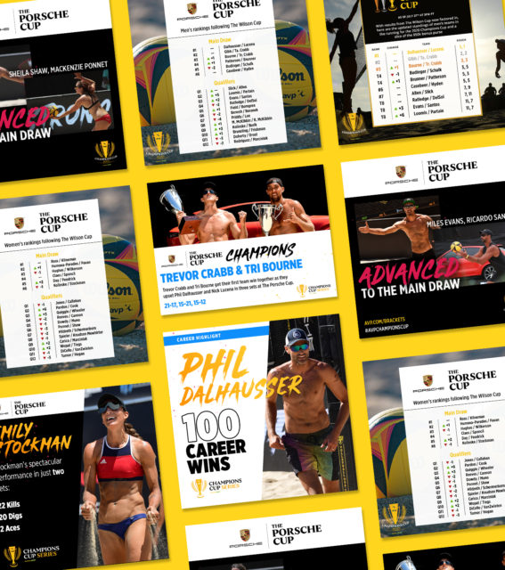 AVP Champions Cup Series Social Assets